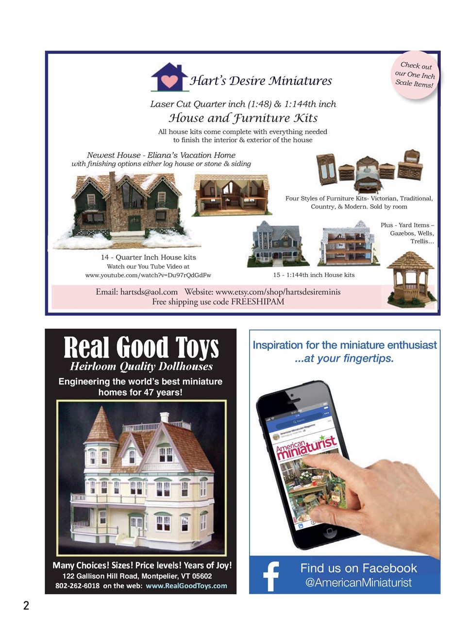 American Miniaturist Preview Pages