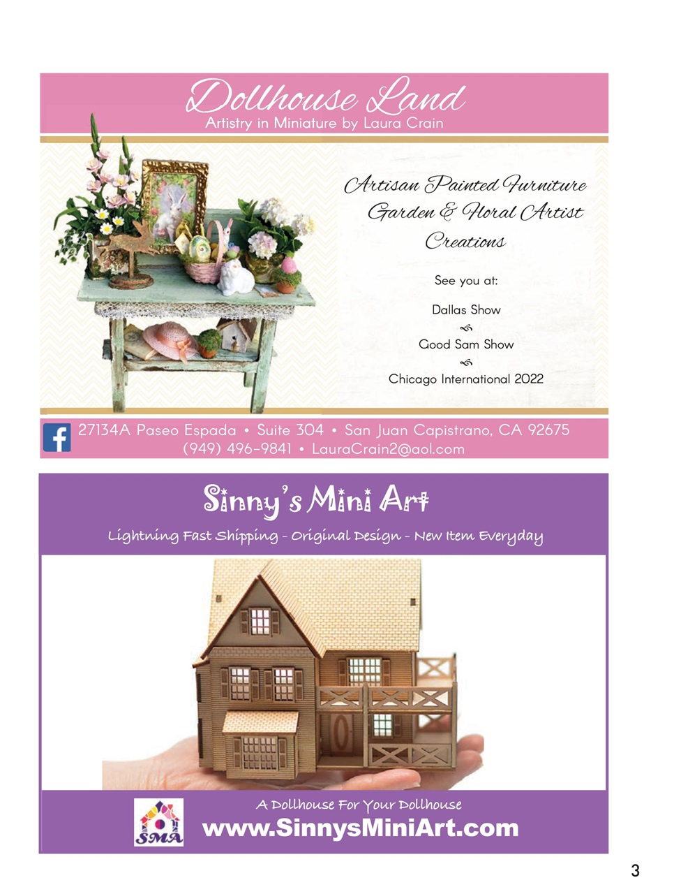 American Miniaturist Preview Pages