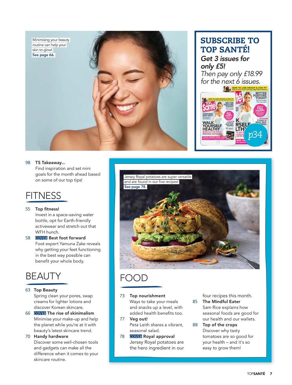 Top Sante Preview Pages