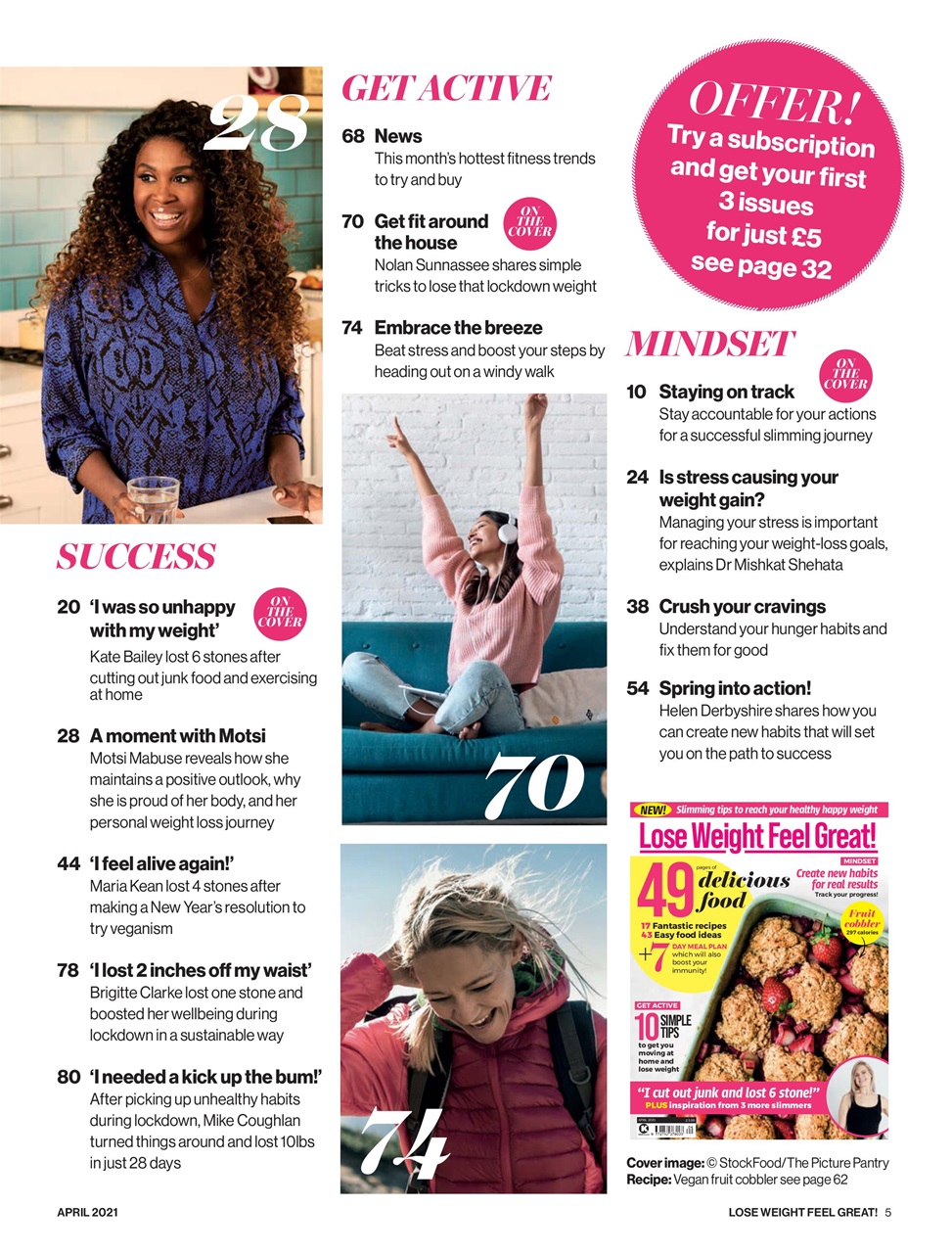 Lose Weight Feel Great Preview Pages