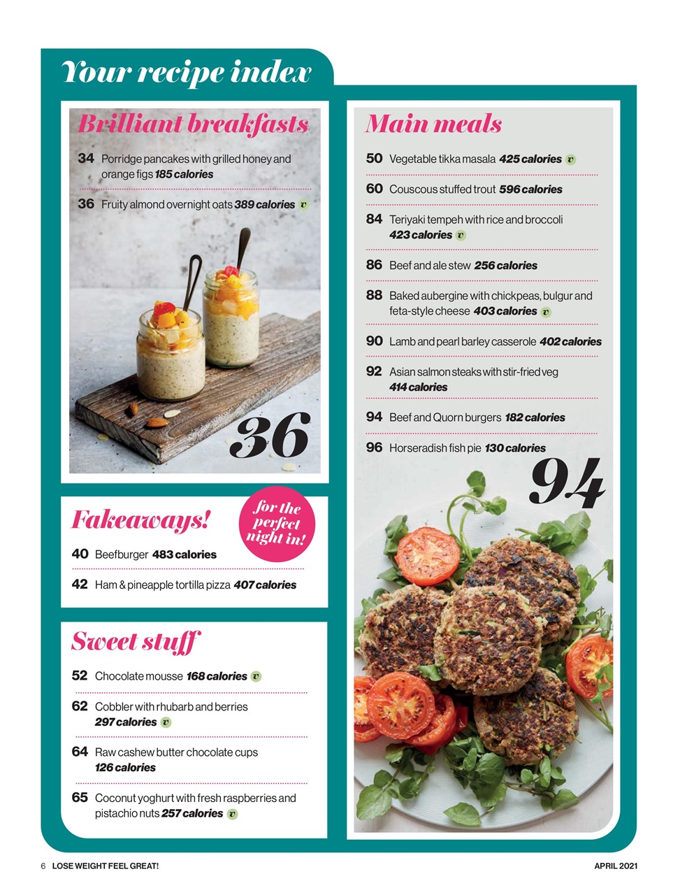 Lose Weight Feel Great Preview Pages