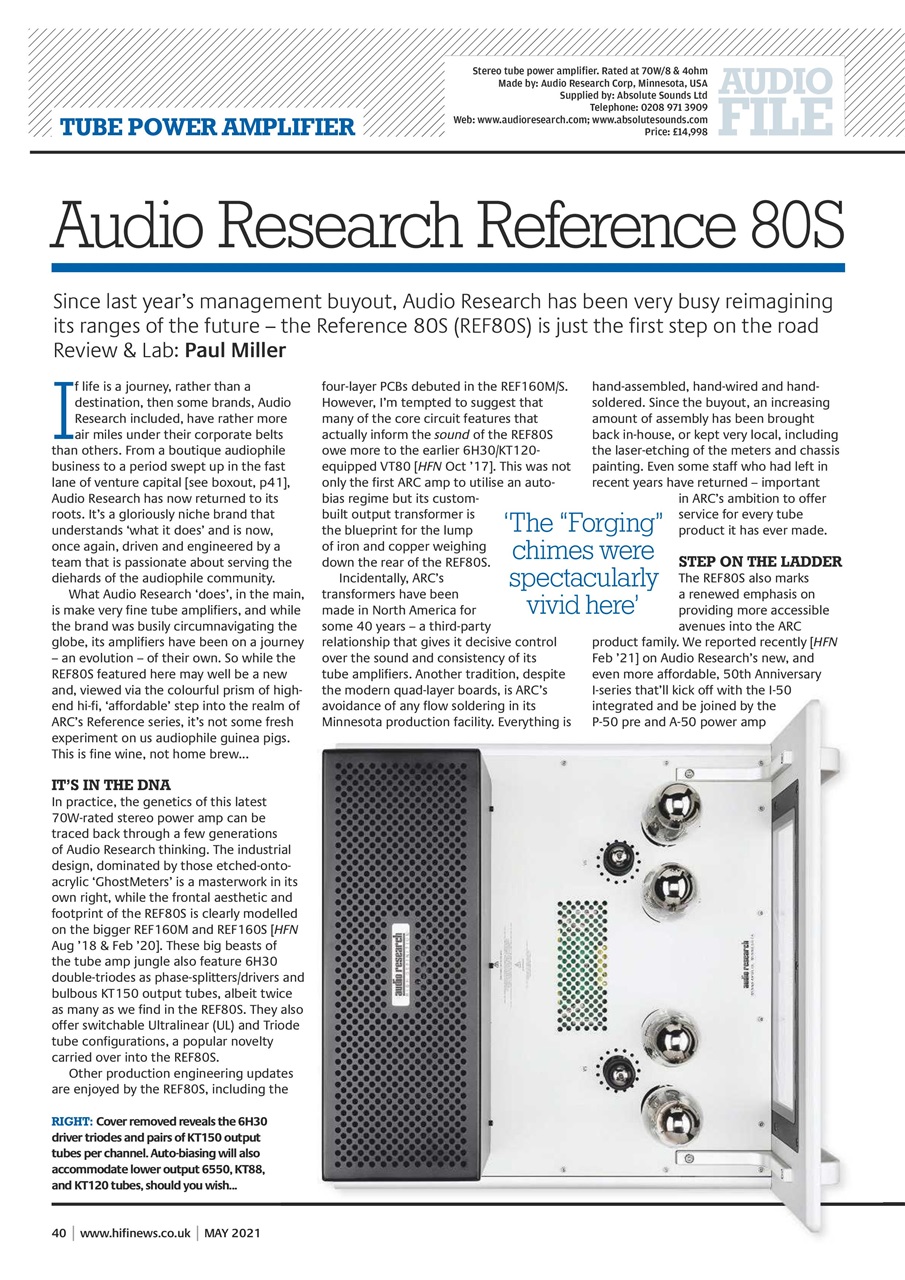 Hi-Fi News Preview Pages