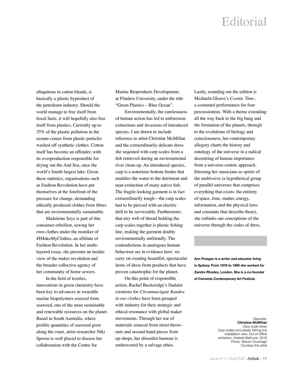 Artlink Magazine Preview Pages