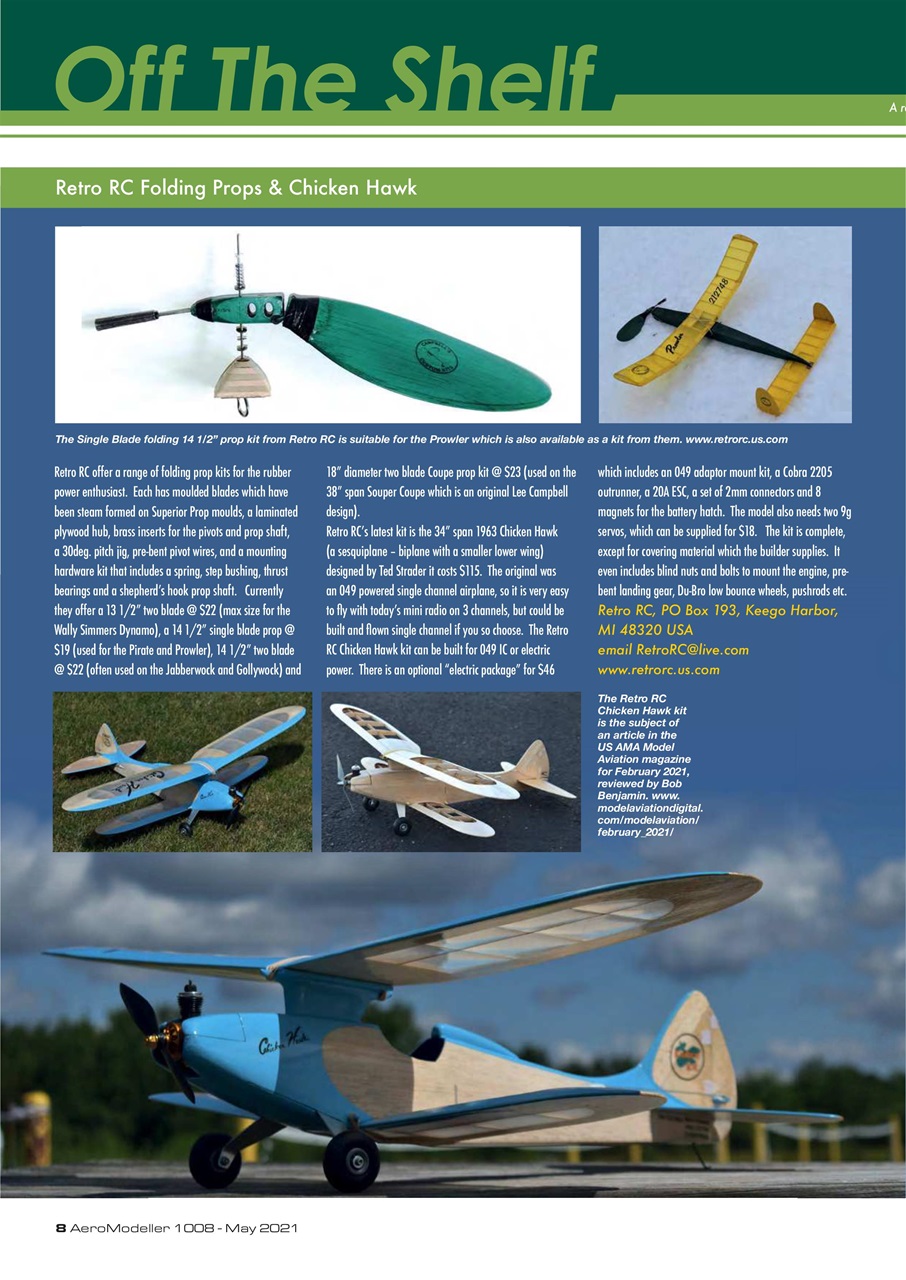 AeroModeller Preview Pages