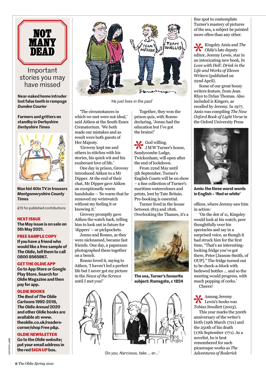 The Oldie Preview Pages