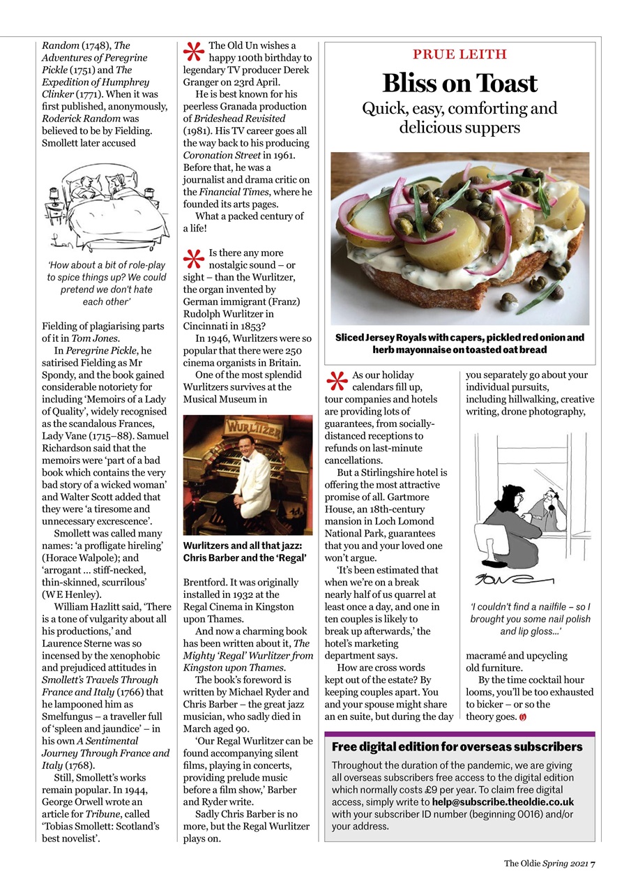 The Oldie Preview Pages