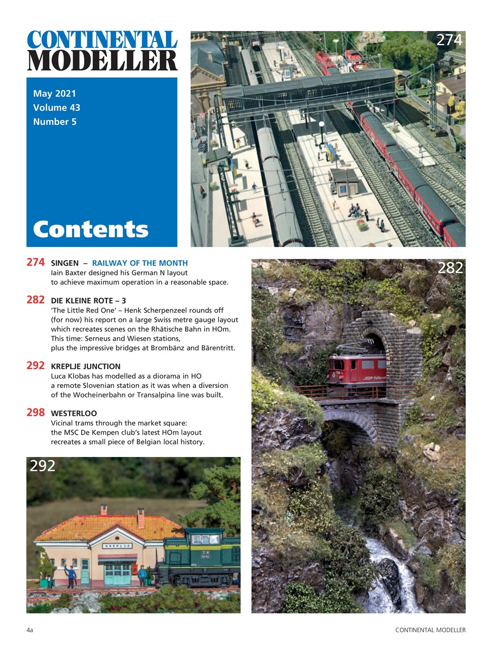 Continental Modeller Preview Pages