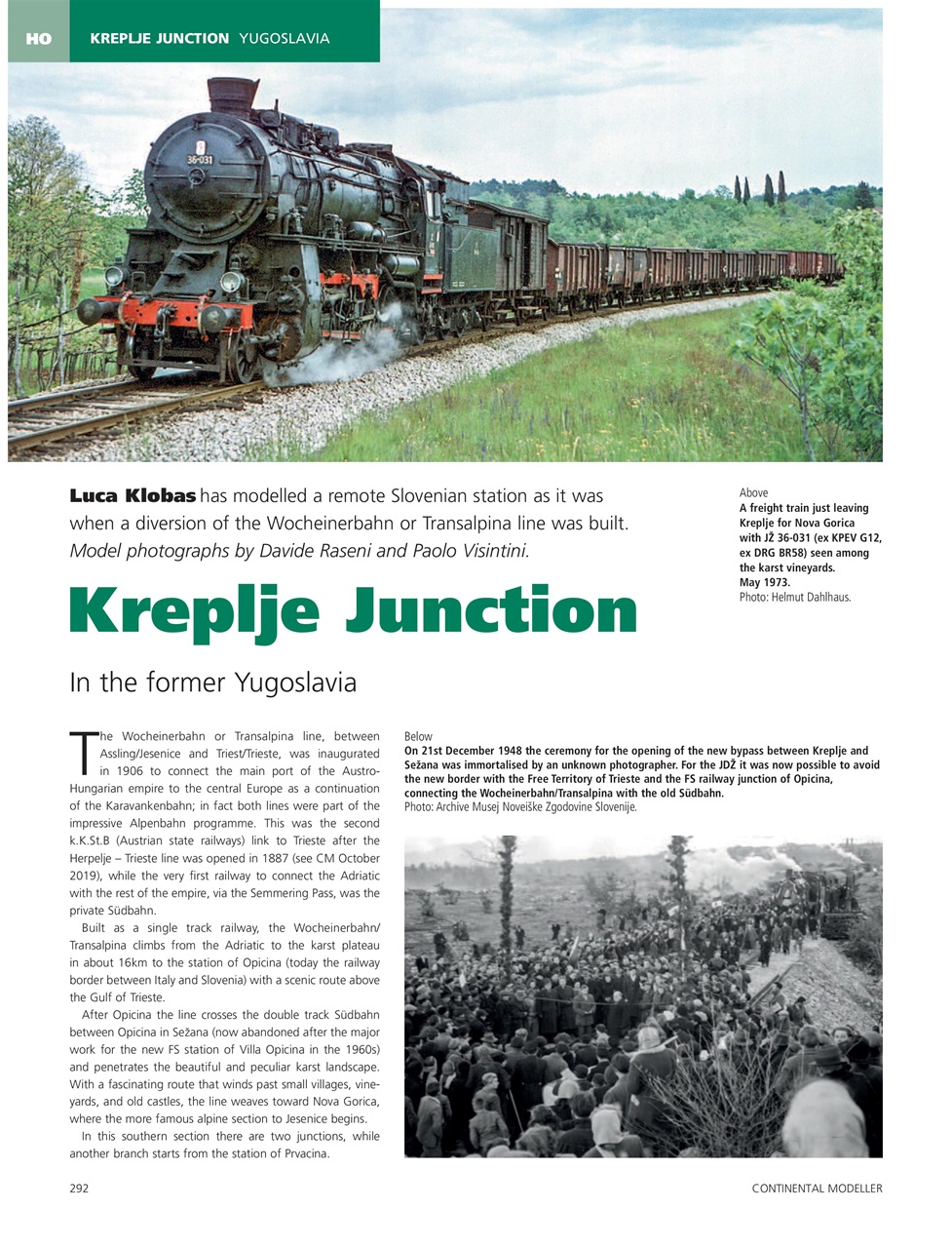 Continental Modeller Preview Pages