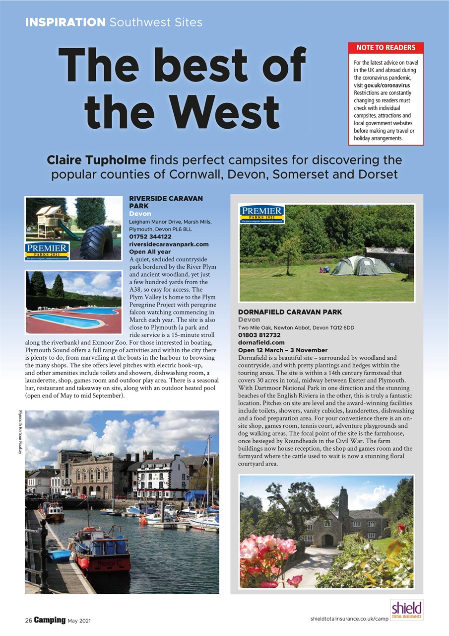 Camping Preview Pages