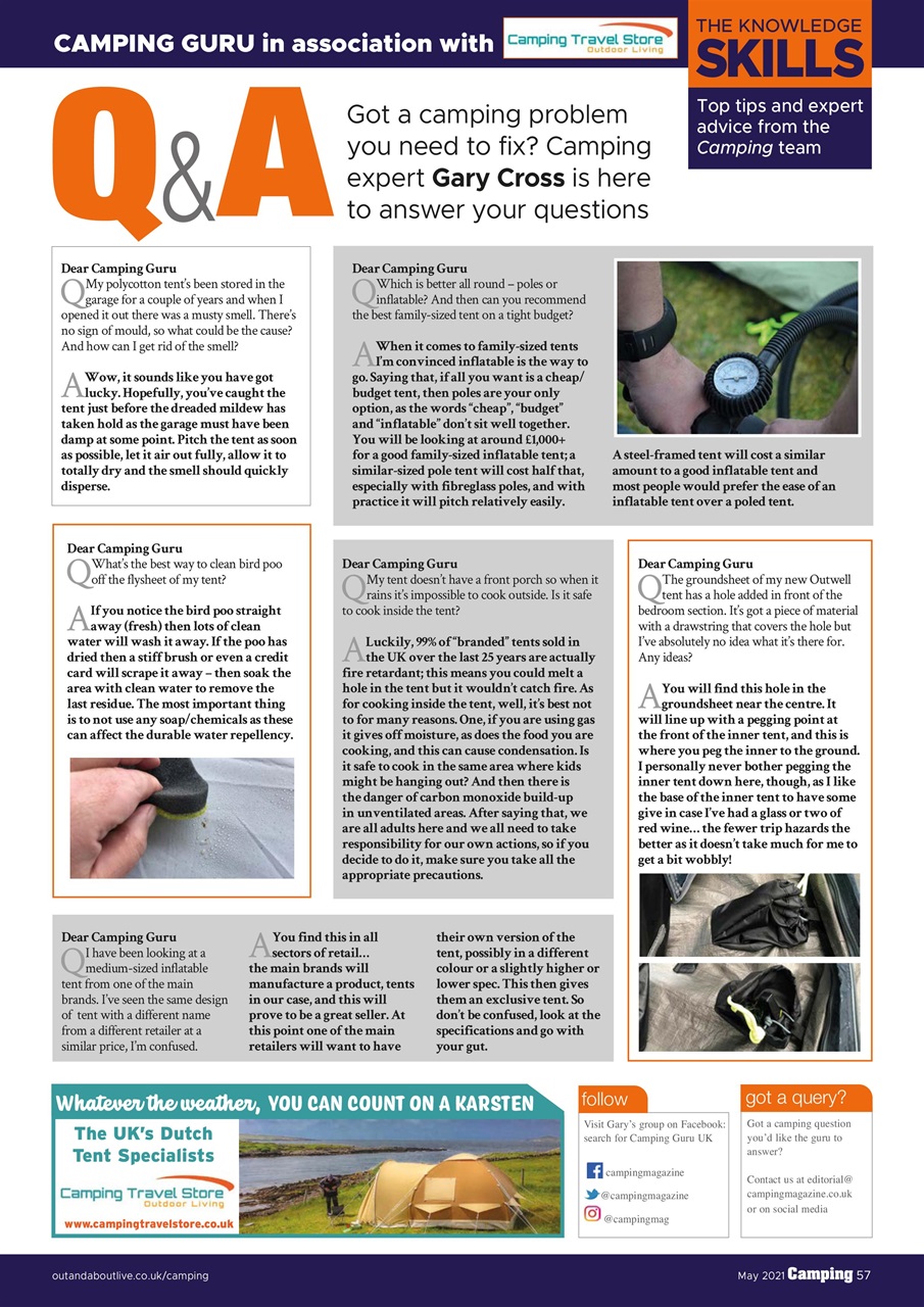 Camping Preview Pages