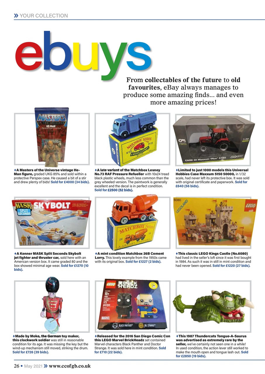Collectors Gazette Preview Pages