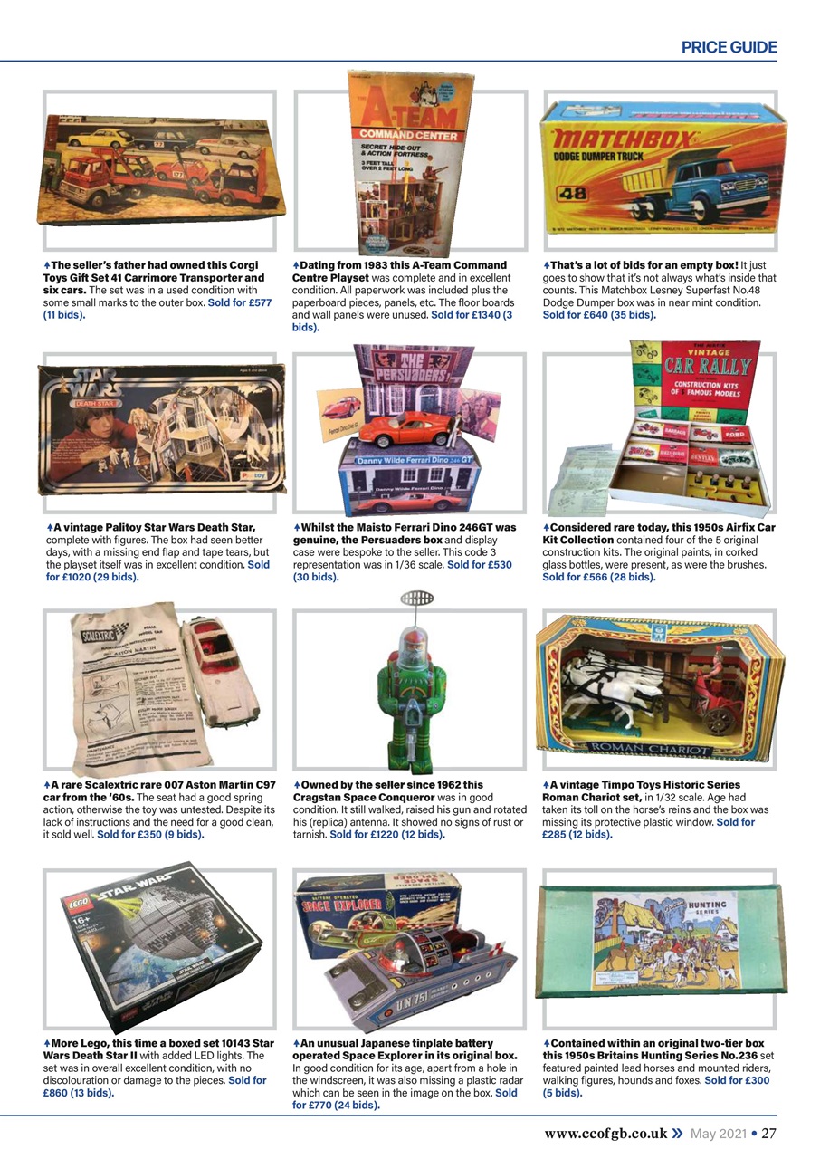Collectors Gazette Preview Pages