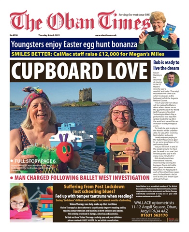 The Oban Times & Lochaber Times issue 08 Apr 2021