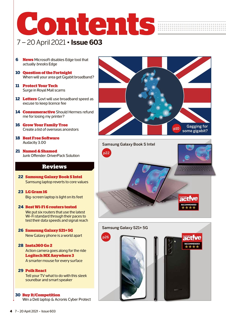 Computer Active Preview Pages