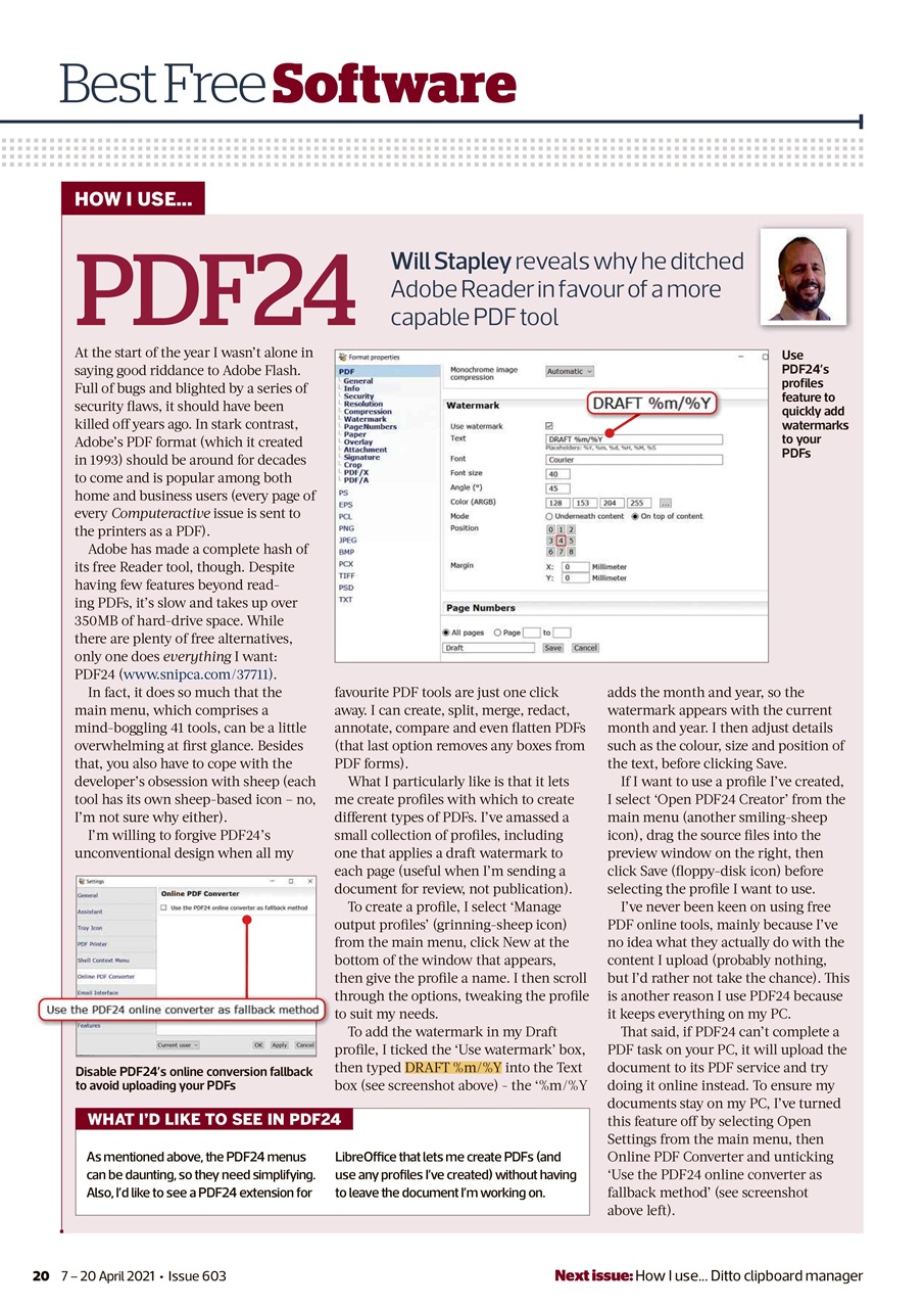 Computer Active Preview Pages