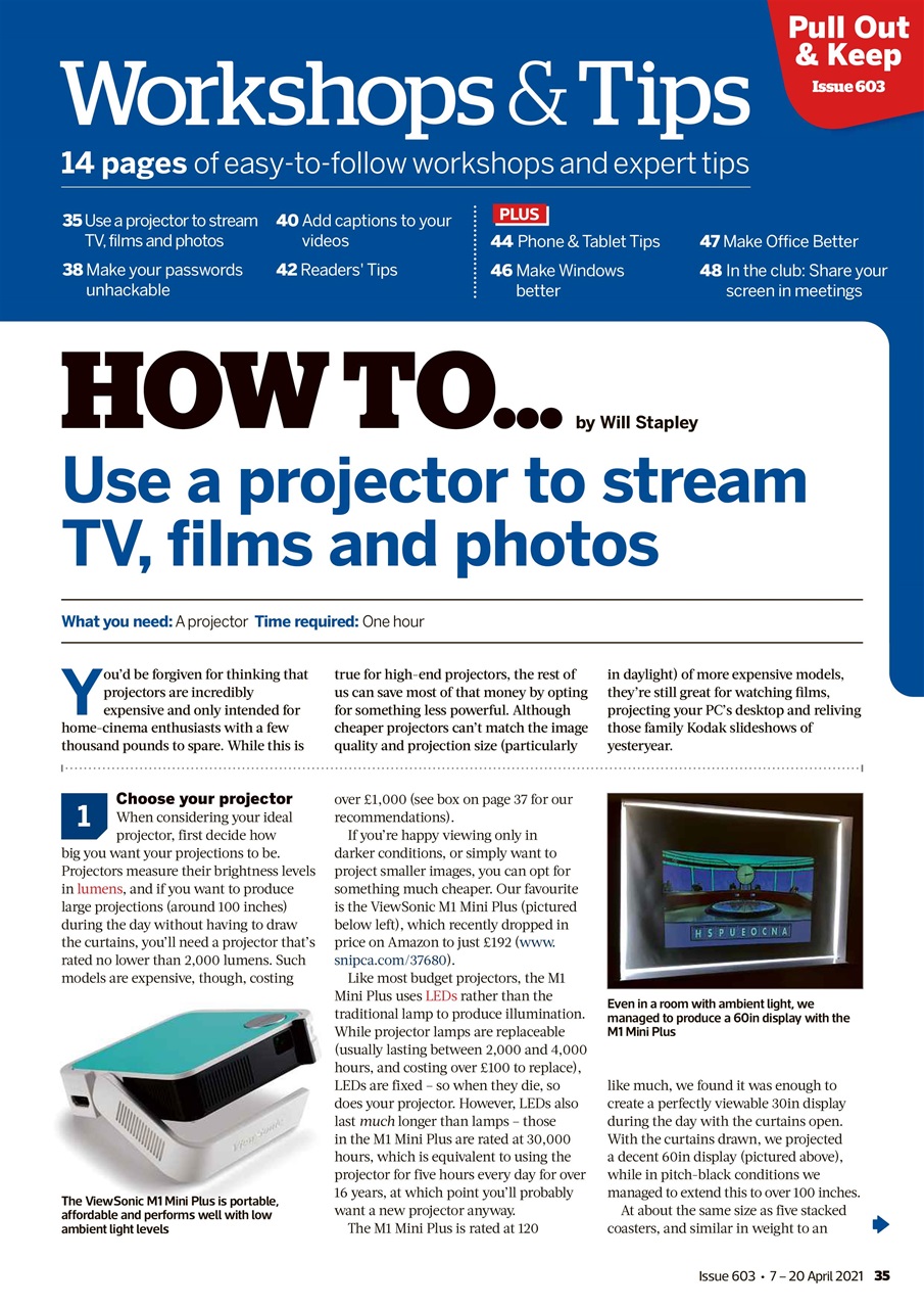 Computer Active Preview Pages