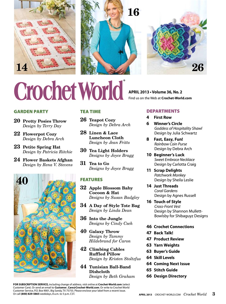 Crochet World Preview Pages