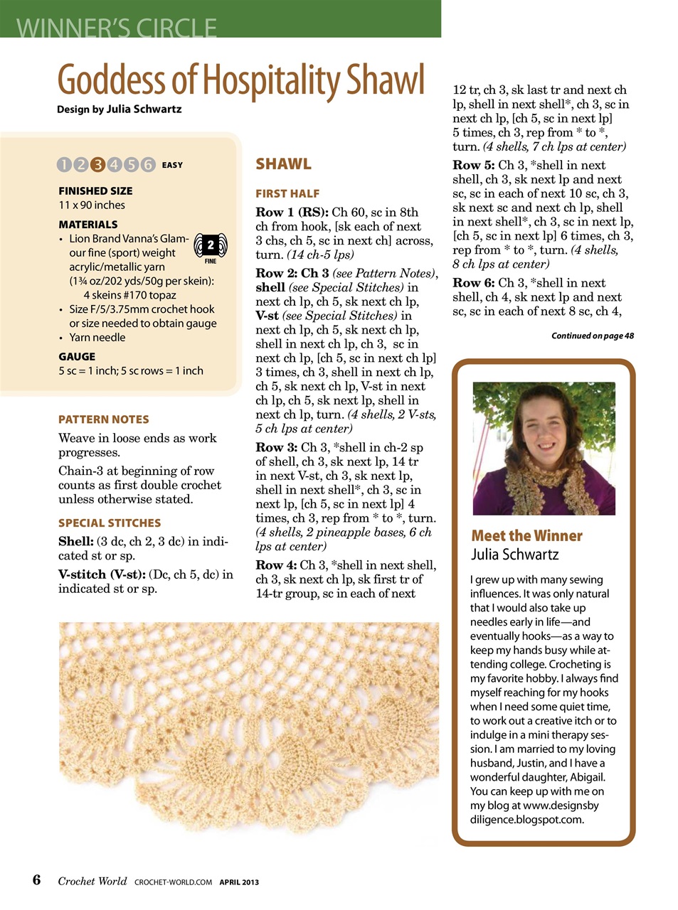 Crochet World Preview Pages