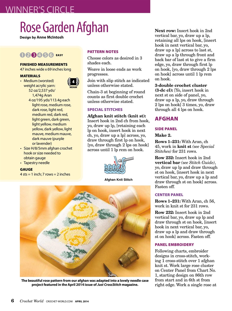 Crochet World Preview Pages