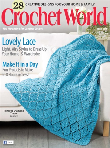 Crochet World issue April 2015