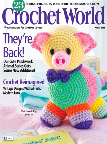 Crochet World issue April 2016