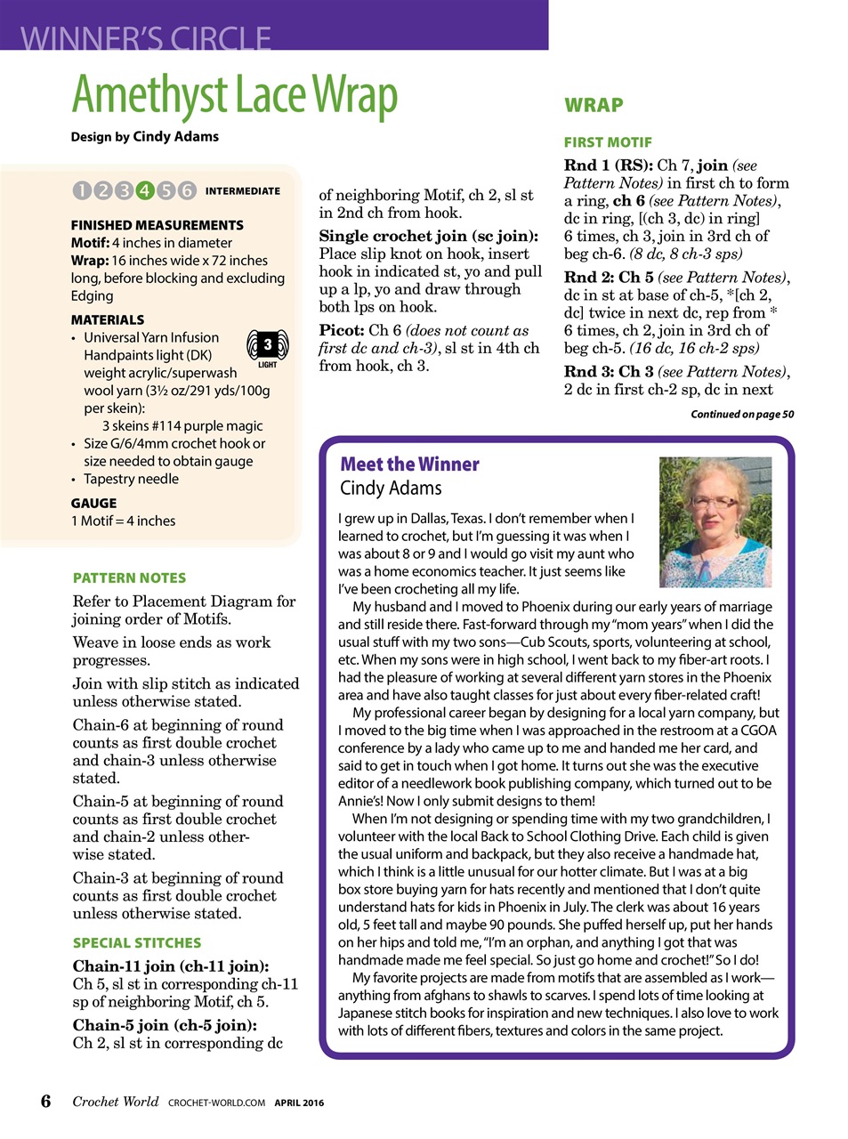 Crochet World Preview Pages