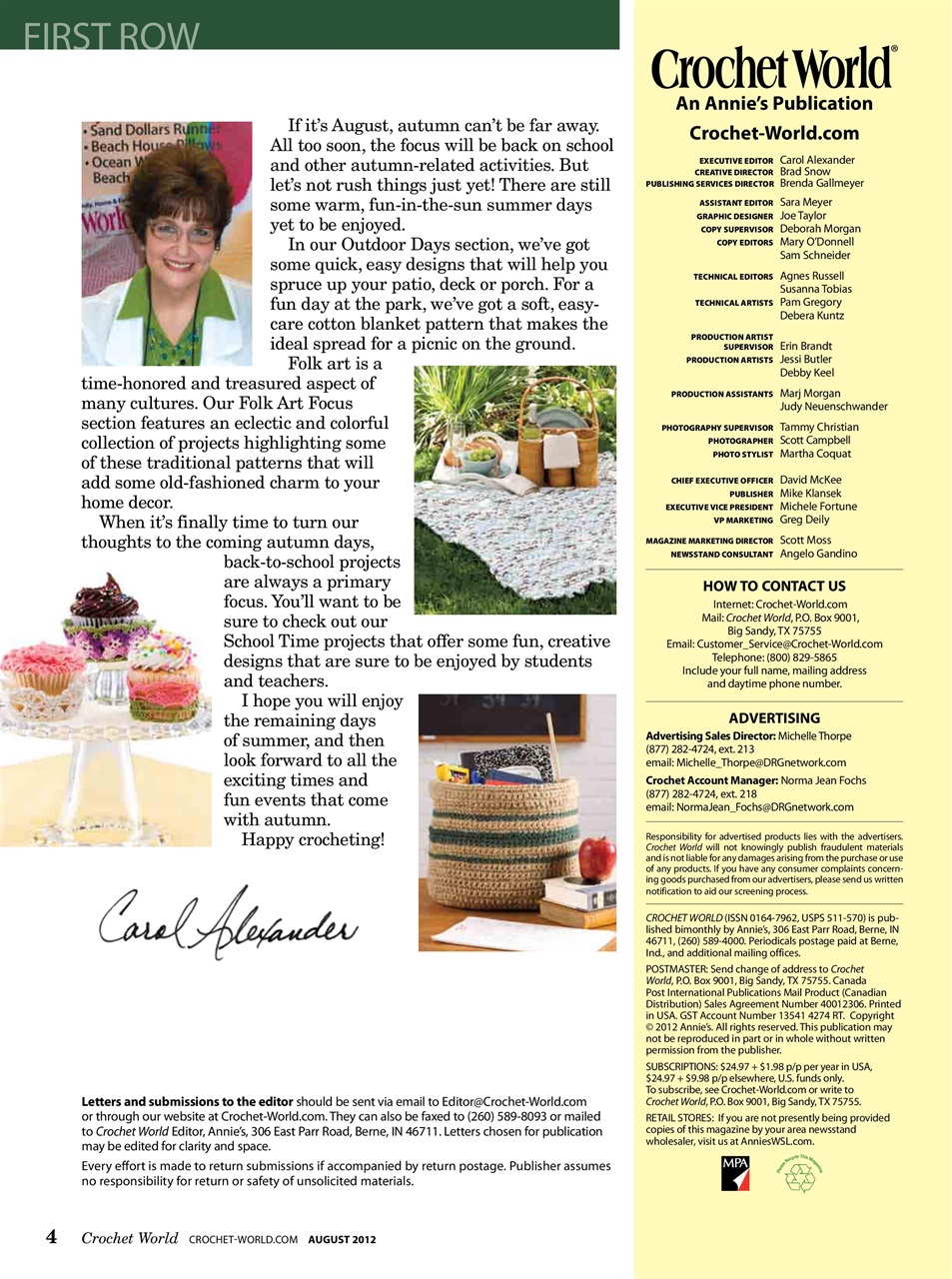 Crochet World Preview Pages