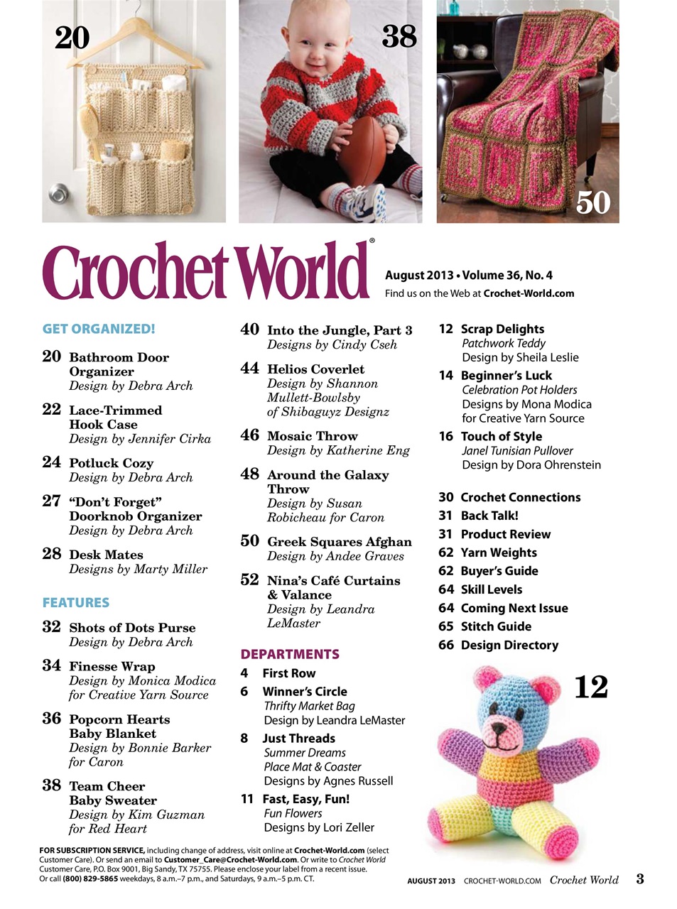 Crochet World Preview Pages