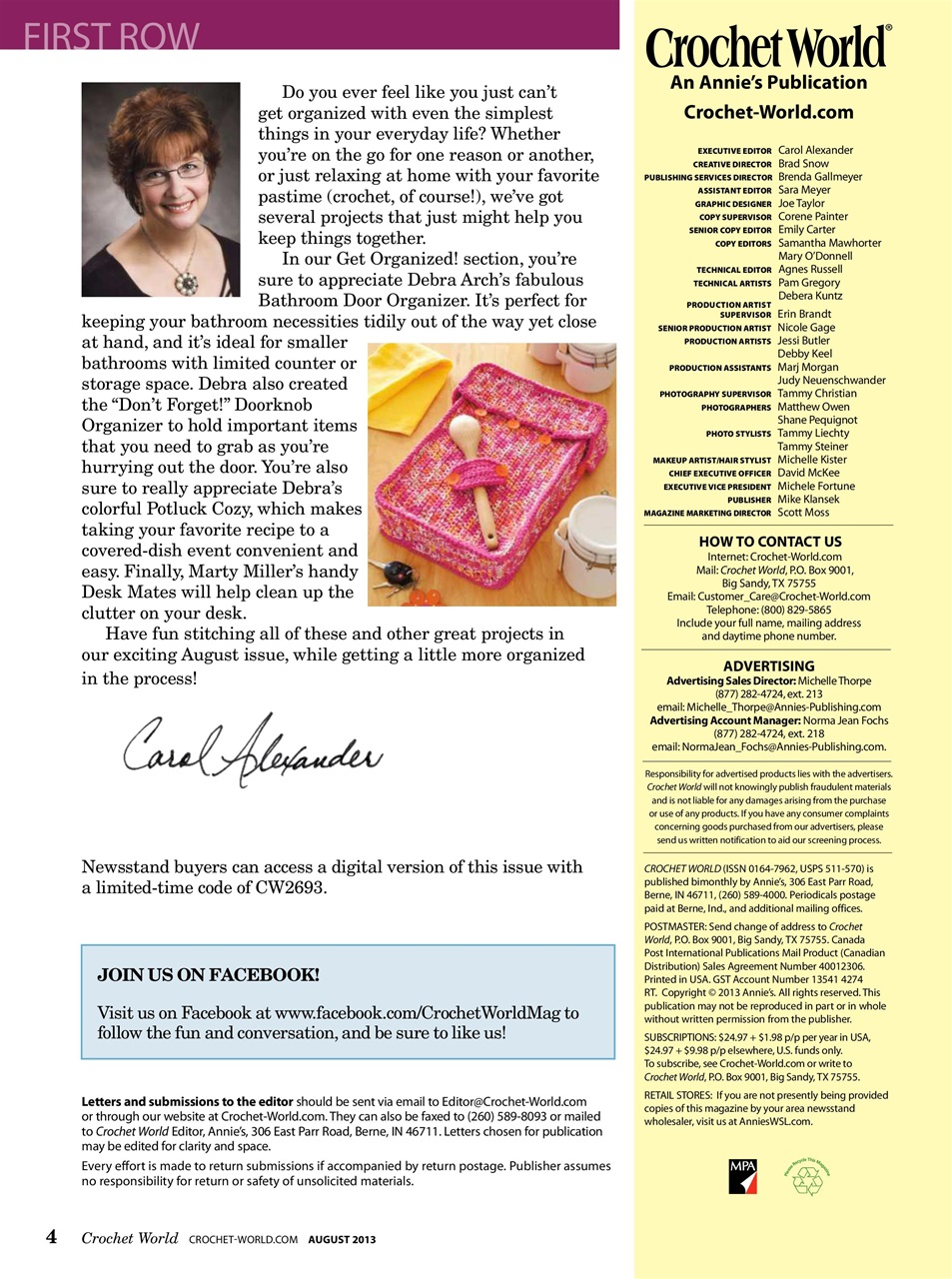 Crochet World Preview Pages