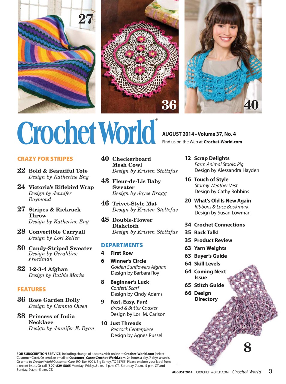 Crochet World Preview Pages