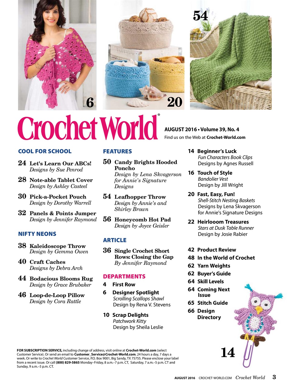 Crochet World Preview Pages