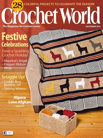 Crochet World issue December 2012