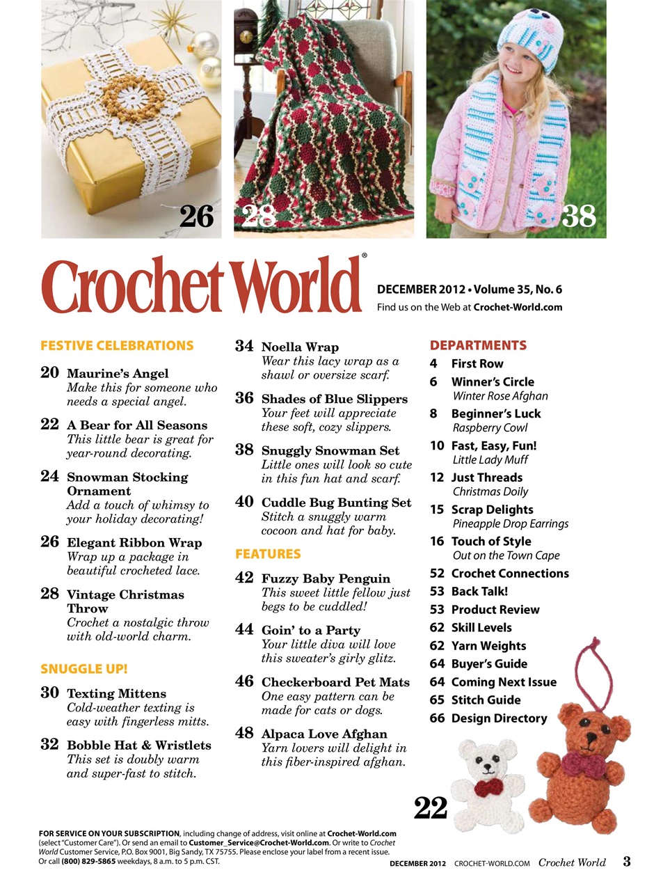 Crochet World Preview Pages