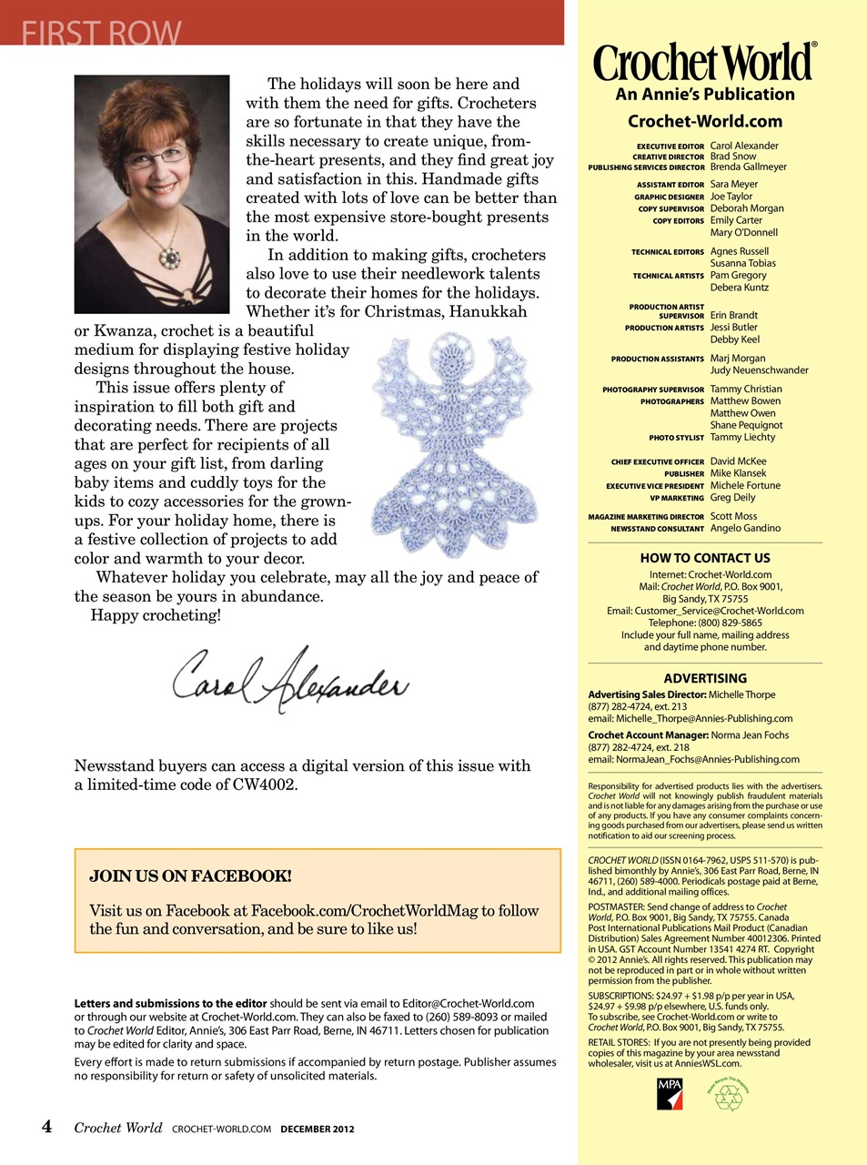 Crochet World Preview Pages