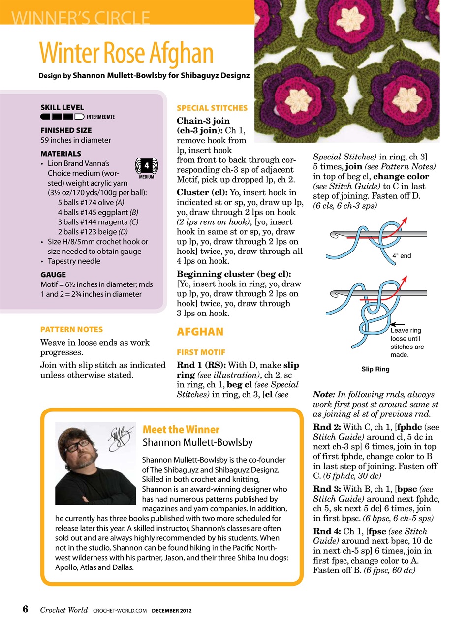 Crochet World Preview Pages