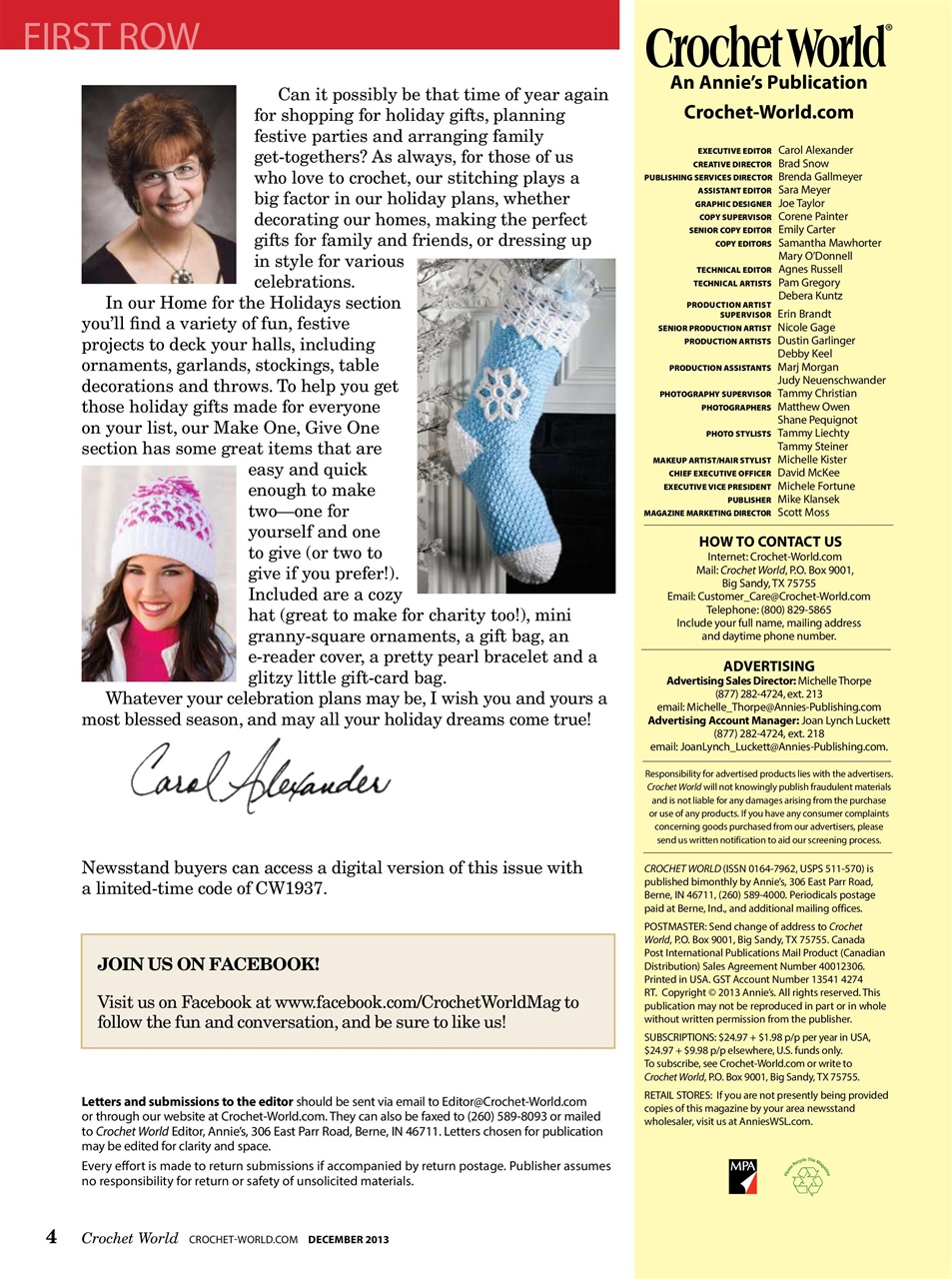 Crochet World Preview Pages
