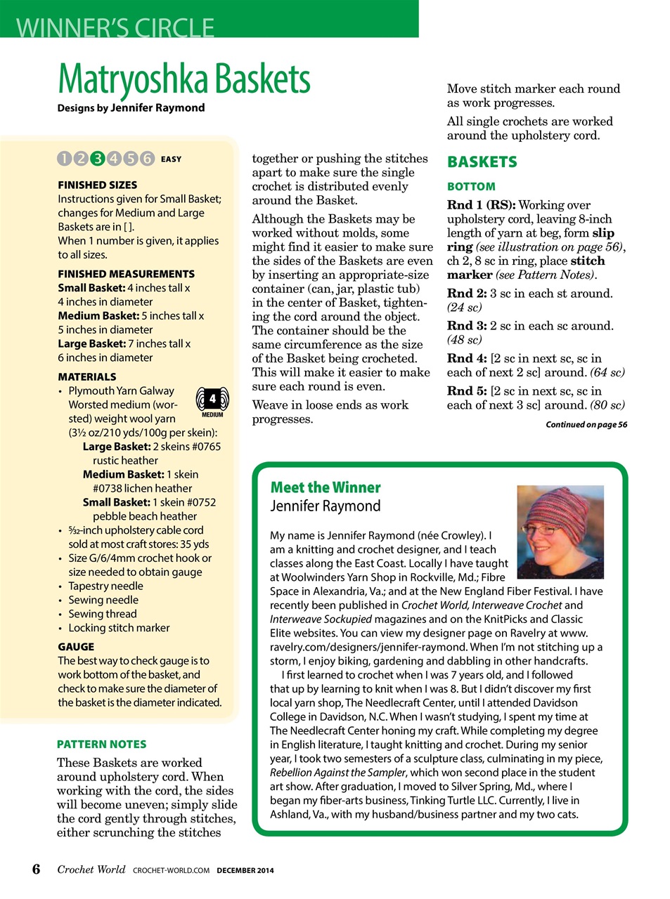 Crochet World Preview Pages