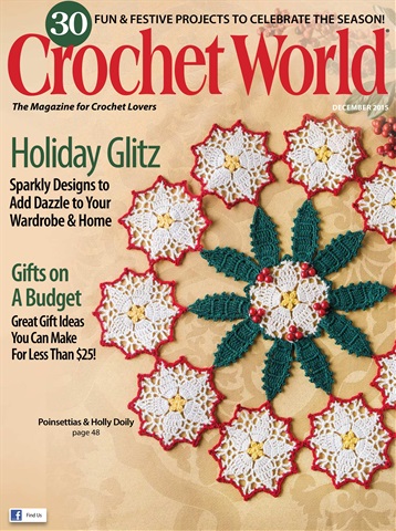Crochet World issue December 2015