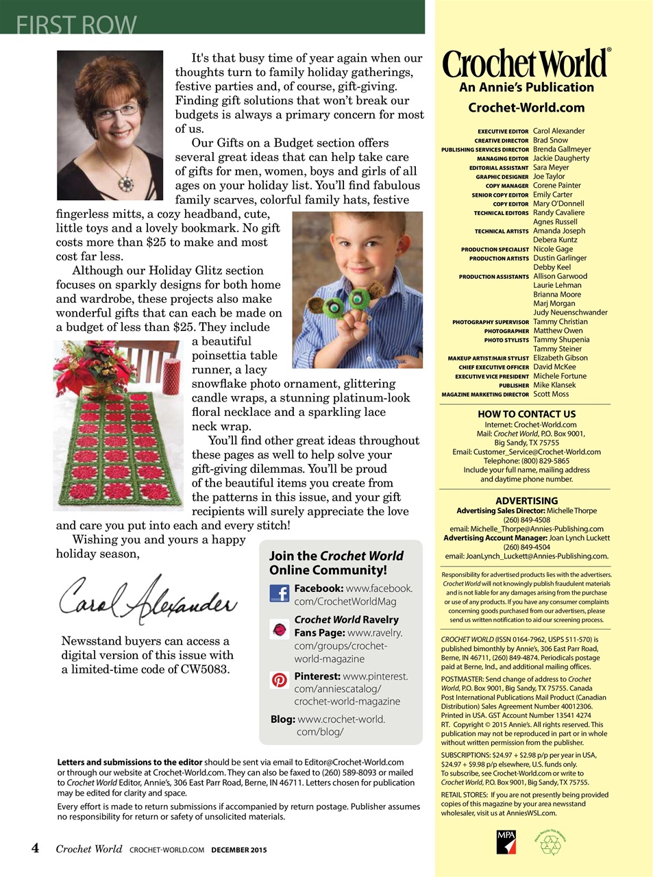 Crochet World Preview Pages