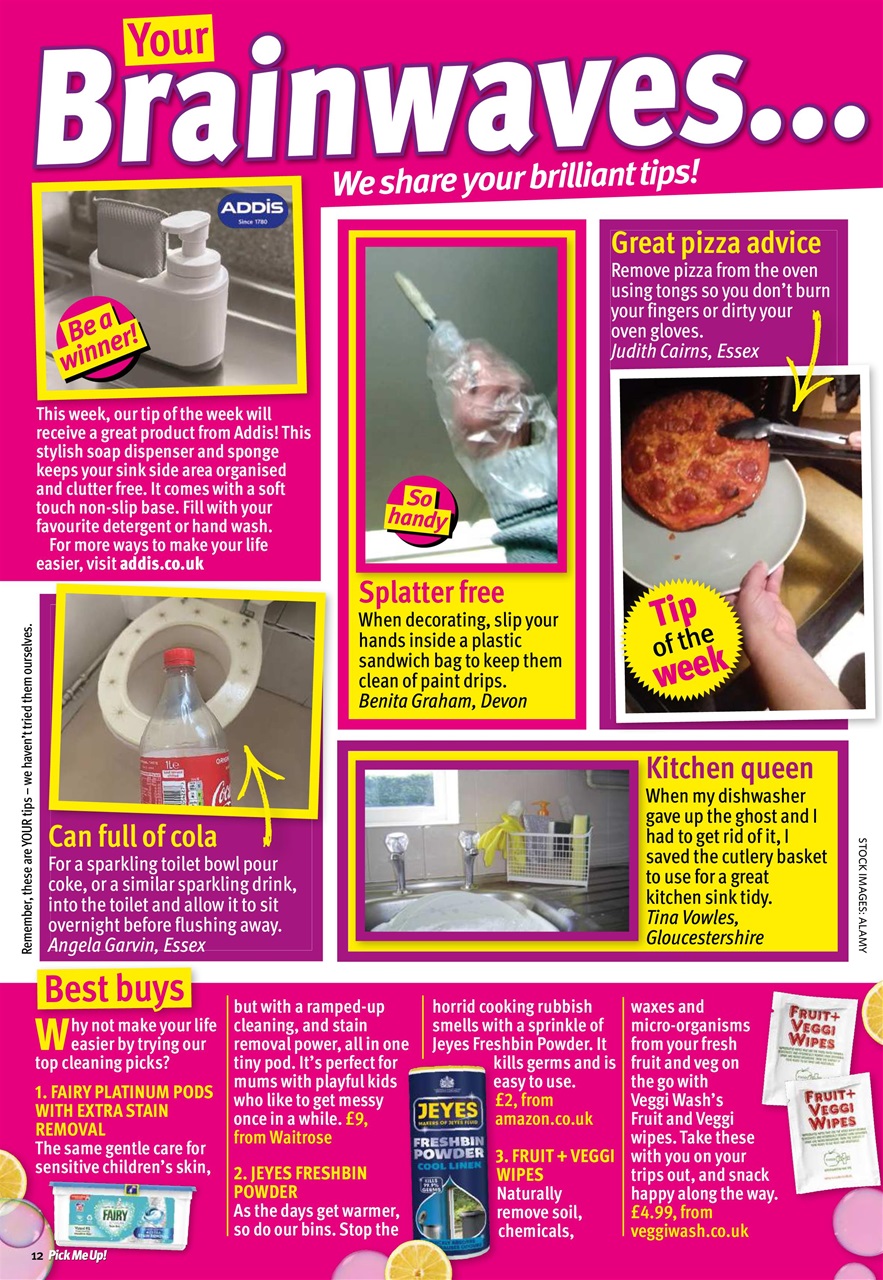 Pick Me Up Preview Pages