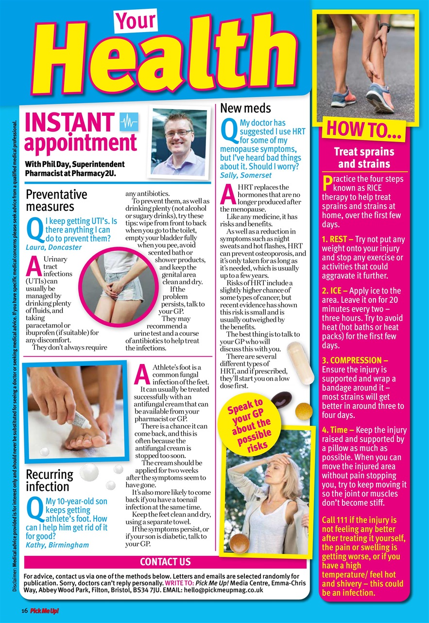 Pick Me Up Preview Pages