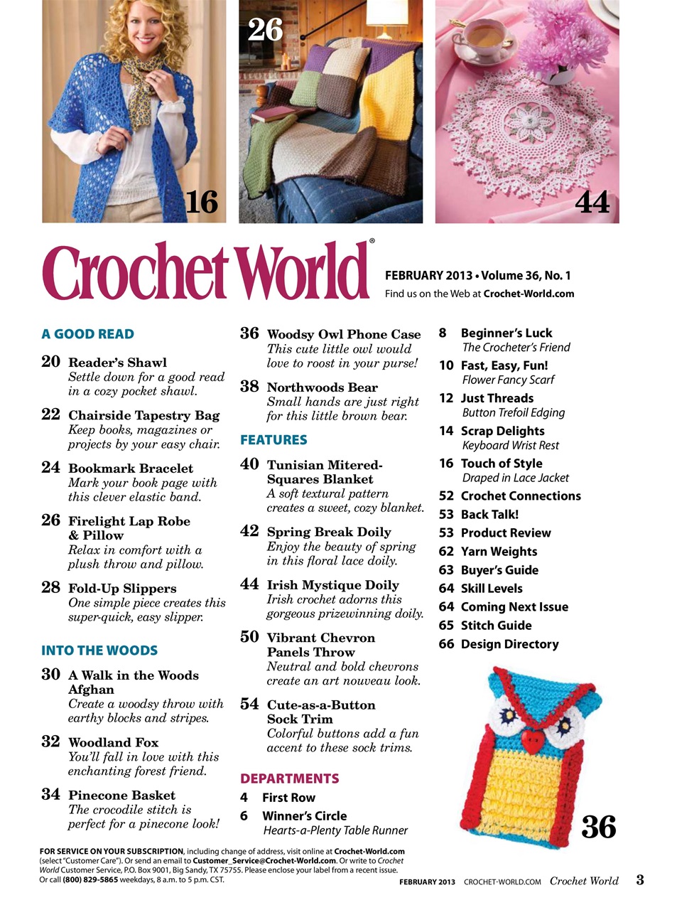 Crochet World Preview Pages