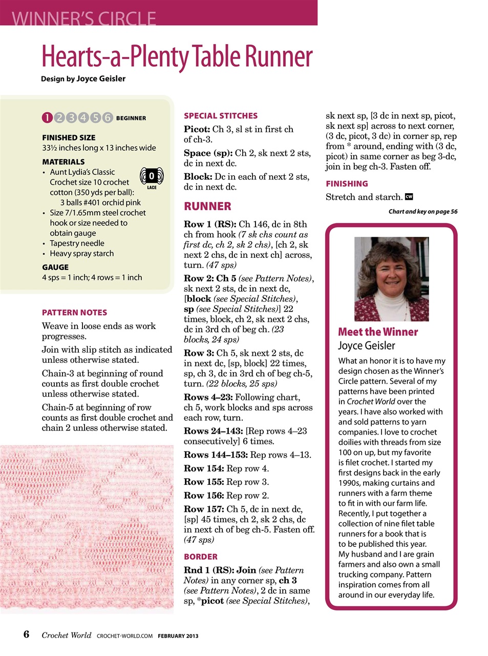 Crochet World Preview Pages