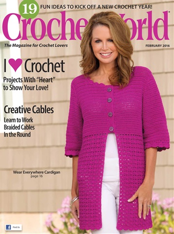 Crochet World issue February 2016