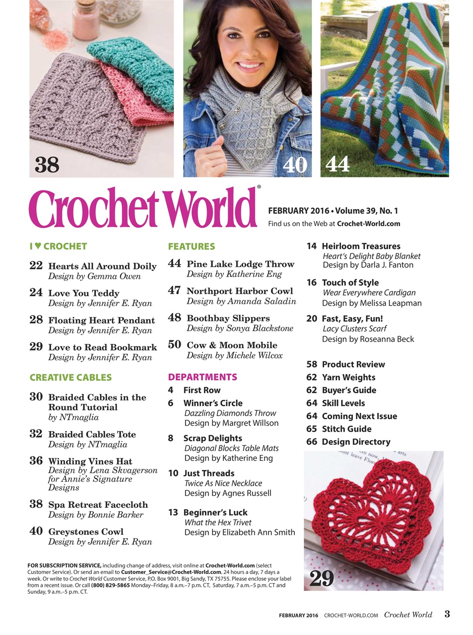 Crochet World Preview Pages