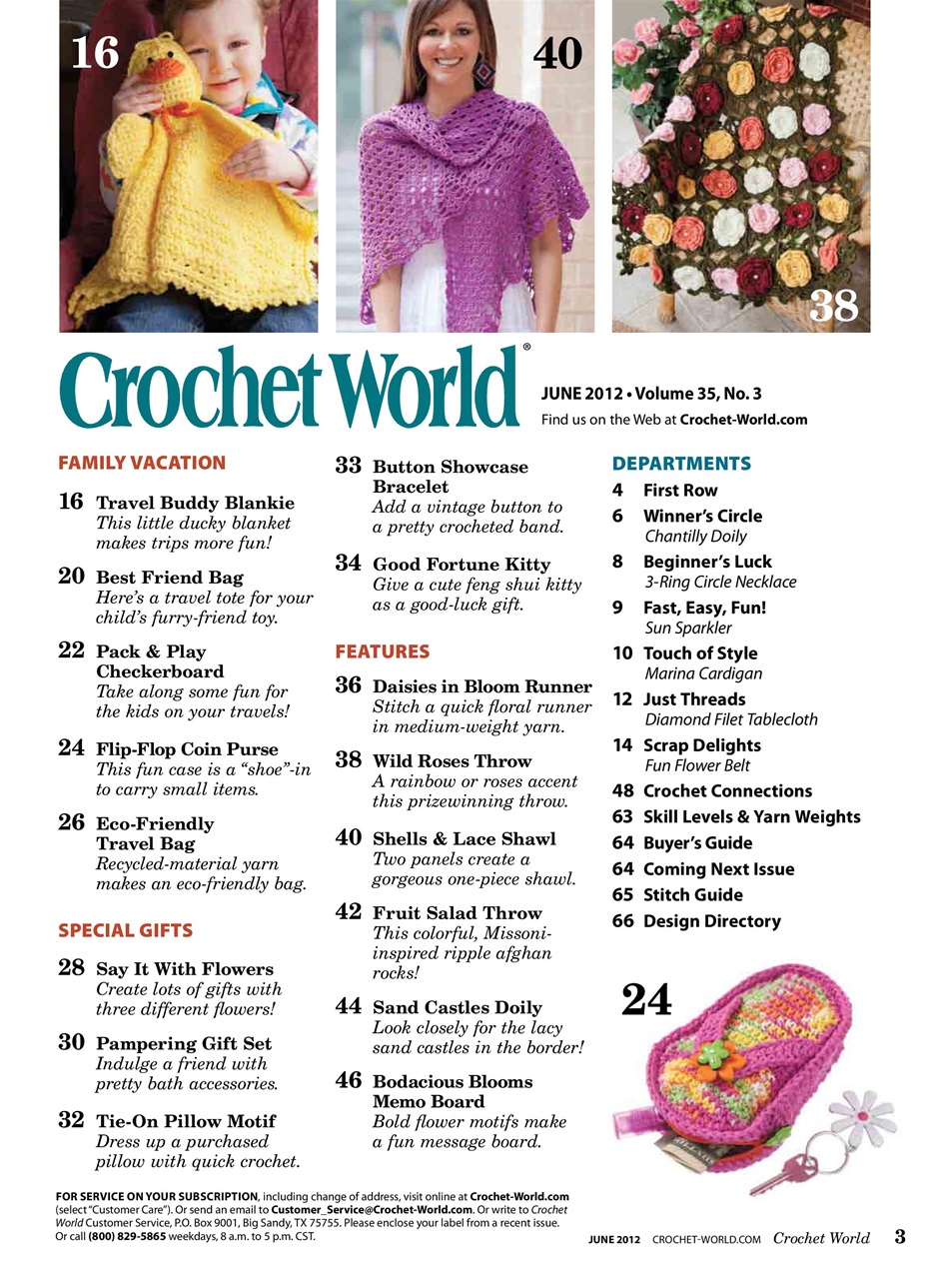 Crochet World Preview Pages