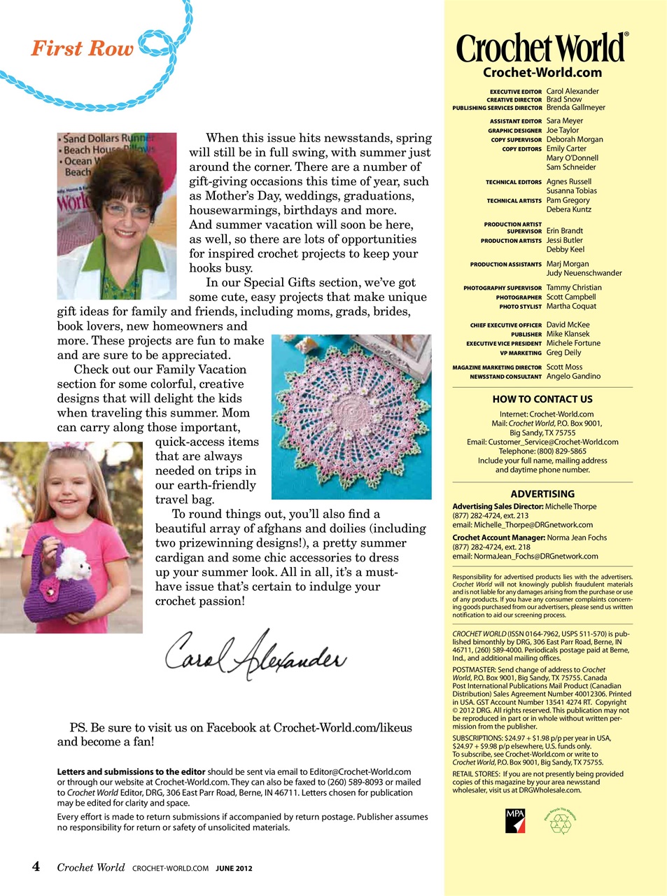Crochet World Preview Pages