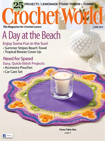 Crochet World issue June 2013