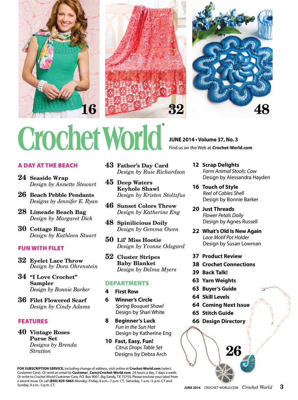 Crochet World Preview Pages
