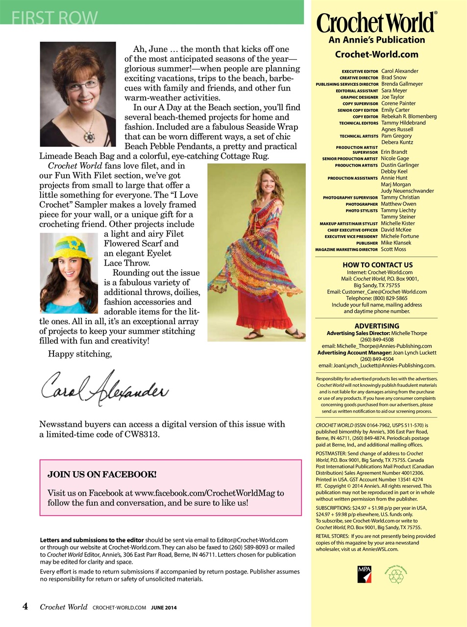 Crochet World Preview Pages